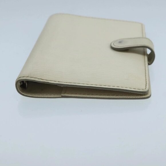 LOUIS VUITTON Epi Agenda PM Day Planner Cover White R2005J LV Auth 103668 - Picture 6 of 16
